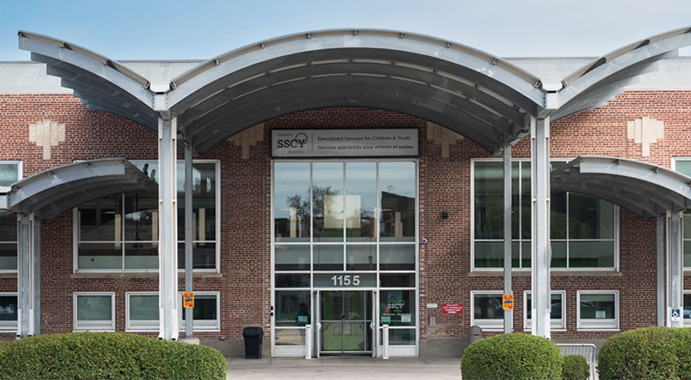 front entrance of SSCY